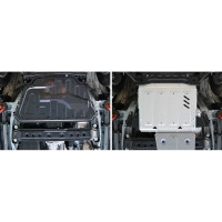 Защита КПП Rival для Mitsubishi Pajero IV 2006-2011 2011-н.в., с крепежом, 333.4044.1