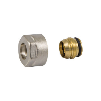 Резьбовое соединение SCHLOSSER для медных труб никелированное GW 3/4x15 мм 602500001