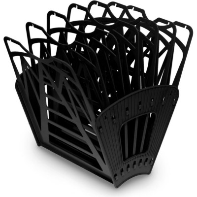 Лоток-веер Calligrata Веер 3 7 секций, 6 отделений, черный 4754057