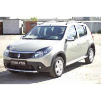 Накладки-реснички на передние фары Русская Артель для Renault Sandero 2009-2013 г.в. RERS-012700