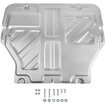 Защита картера и КПП Rival VW Caravelle T5,T6 (V-все) 03-19 алюминий 3 мм, 333.5806.2