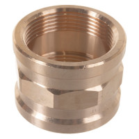 Муфта Viega ВВ, 1 1/2", бронза RX, равнопроходная 267766