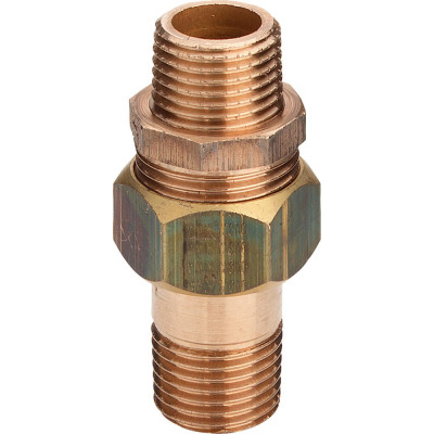 Разъемное соединение Viega, НН 1/2", бронза 320195