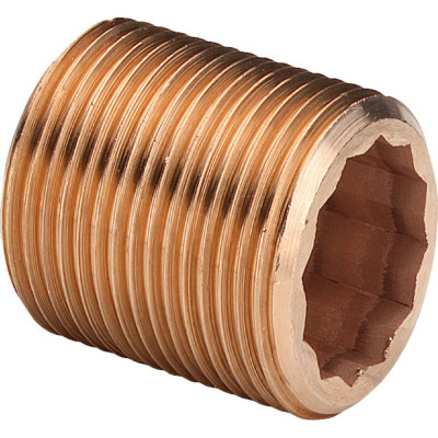 Ниппельная резьба Viega удлиненная, 100x1/2", бронза 319342
