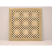 Экран на батарею отопления STELLA МДФ 60x60 см., Готико дуб сонома ЦБ-00002238