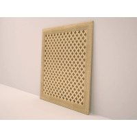 Экран на батарею отопления STELLA МДФ 60x60 см., Готико дуб сонома ЦБ-00002238
