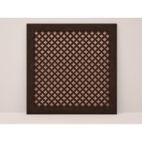 Экран на батарею отопления STELLA МДФ 60x60 см., Готико венге ЦБ-00002237
