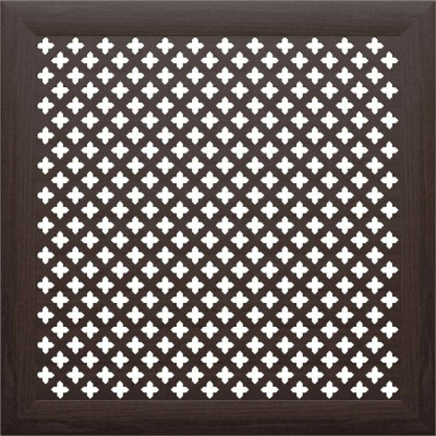 Экран на батарею отопления STELLA МДФ 60x60 см., Готико венге ЦБ-00002237
