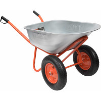 Строительная тачка 120 л, 320кг, пневматические колеса, Gigant WBC 320-1