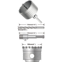 Коронка по бетону (100 мм; SDS-Plus) INGCO HCB1001