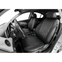 Авточехлы Rival Ромб (зад.сп. цельная) ВАЗ 2121 вкл.Urban 19-21/Lada Niva Legend 2121 21-, SC.6013.2