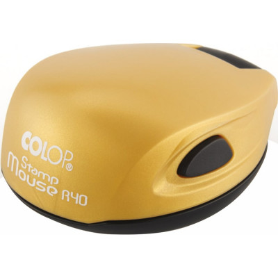 Компактная оснастка для печати Colop Stamp диаметр 40 мм Mouse R40 bronze