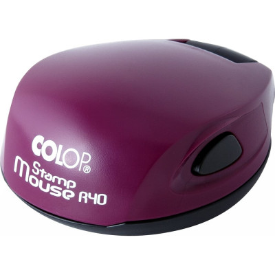 Компактная оснастка для печати Colop Stamp диаметр 40 мм Mouse R40 vio