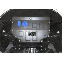 Защита картера и КПП Rival для Kia Picanto III V - 1.0 2017-н.в./Kia Picanto III V - 111.2840.1