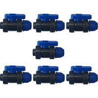 Кран ПНД BOUTTE 32х3/4ВР, 7 шт 9279028