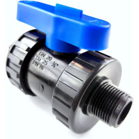 Кран ПНД Boutte 25 - 3/4" НР х 3/4" ВР - 12 шт. 9279103