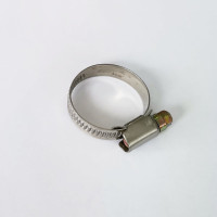 Червячный нержавеющий хомут Профитт 20-32 мм, под отвёртку, 2 шт. 1643944