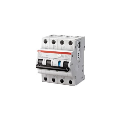 Автоматический дифференциальный выключатель ABB DS203NC, 3п+N, 16A, 30мA, C, тип A 2CSR256140R1164