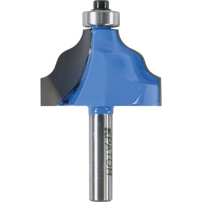 Фреза кромочная калевочная с подшипником (41.6 мм; R6.3 мм; хвостовик 8 мм) Кратон 1 09 03 073