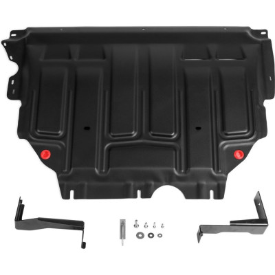 Защита картера и КПП АвтоБроня для Volkswagen Caddy Фольксваген Кэдди V 2020- г.в., ST 1.5 мм 111.05880.1