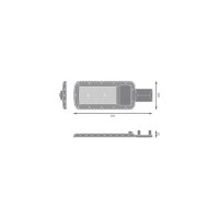 Светодиодный светильник LEDVANCE URBAN LITE XL 150W 840 IP65 GY 4058075678293