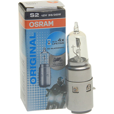 Автолампа Osram S2 BA20d 12V 64327