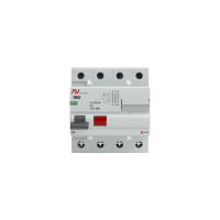 Устройство защитного отключения EKF AVERES DV, 4P, 100А/30мА, AC rccb-4-100-30-ac-av