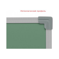 Магнитно-меловая доска BoardSYS 1 элементная 100x180 метталический профиль 20М1*180