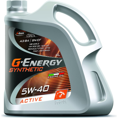 Масло F Synth, 5W-40, 4 л G-ENERGY 253140468