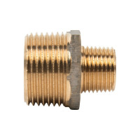 Ниппель-переход VIEGA 1" x 1/2", бронза 446765