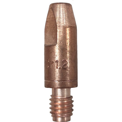 Токосъемник усиленный 1.2 мм, М8, CuCrZr Профессионал 4050572