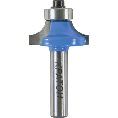 Фреза кромочная калевочная с подшипником (26 мм; R7 мм; хвостовик 8 мм) Кратон 1 09 03 017