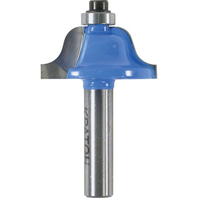 Фреза кромочная калевочная с подшипником (22.5 мм; R2.4 мм; хвостовик 8 мм) Кратон 1 09 03 063