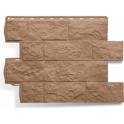 Фасадная панель Альта Профиль Туф ЭКО (бежевый) 7922