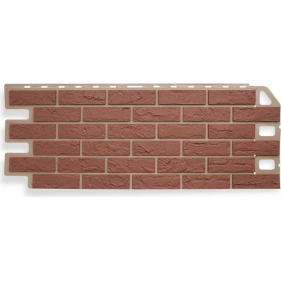 Фасадная панель Альта Профиль Кирпич (красный) 4667