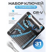 Набор ключей Forsage 31пр, в ложементе F-K5315(51207)