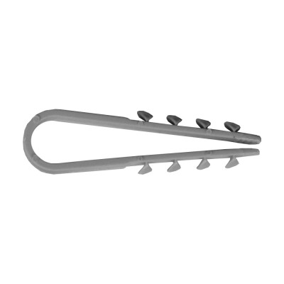 Дюбель-хомут Росдюбель круглый, серый, 5-10 100 шт. 15-0432