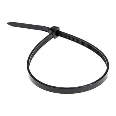 Хомут-стяжка Росдюбель 4.2x400 чёрный, 100 шт. 15-0517