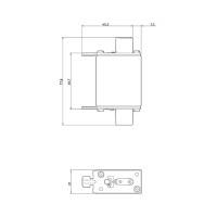 Низковольтная плавкая вставка Siemens GLGG Типоразмер 00, Iном.80A, Uном.500В 3NA3824