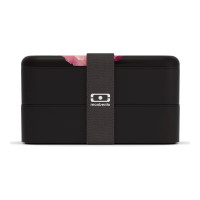 Ланч-бокс Monbento MB Original Flower mood black 1200 42 125