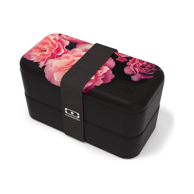 Ланч-бокс Monbento MB Original Flower mood black 1200 42 125