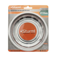Магнитная тарелка для крепежа Sturm 150мм 1000-1200Гс 7003-6-3