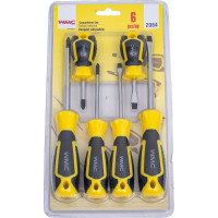 Набор отверток WMC TOOLS 6 пр, в блистере 7004A 2064