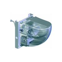 Насос-измельчитель, встроенный в подвесной унитаз SANICOMPACT COMFORT SFA C72