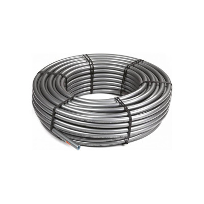 Труба RTP PE-Xa 25x3.5 EVOH 25м серый металлик 29233