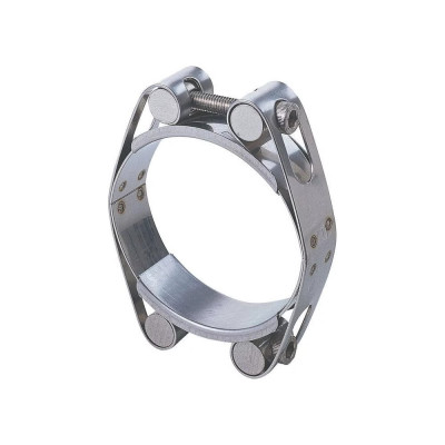 Двухболтовый силовой хомут TITAN LOCK 100-110 мм, нерж. сталь TL100-110DRCSS