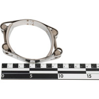 Двухболтовый силовой хомут TITAN LOCK 70-80 мм, нерж. сталь TL70-80DRCSS