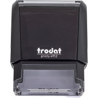 Оснастка для штампа TRODAT 4912 PRINTY 4.0 47х18 мм черная 52877