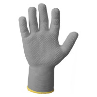 Перчатки бесшовные для точных работ из нейлона размер 8/M (12 пар) Jeta Safety JS011ng-8/M-pack