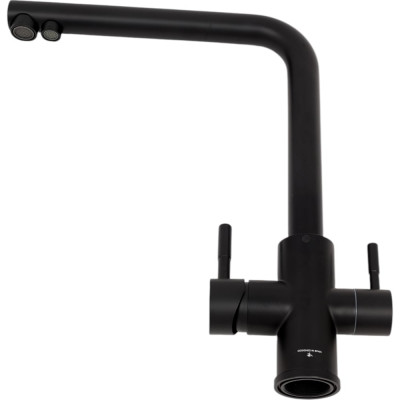 Смеситель для кухни OLIVE'S ЧЕРНЫЙ с возм. подключения фильтра BALEAR, 13450BLB